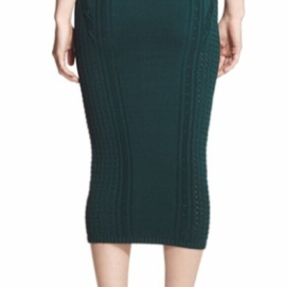 Rono Kobo Emerald Green Knit Dress - Picture 16 of 16